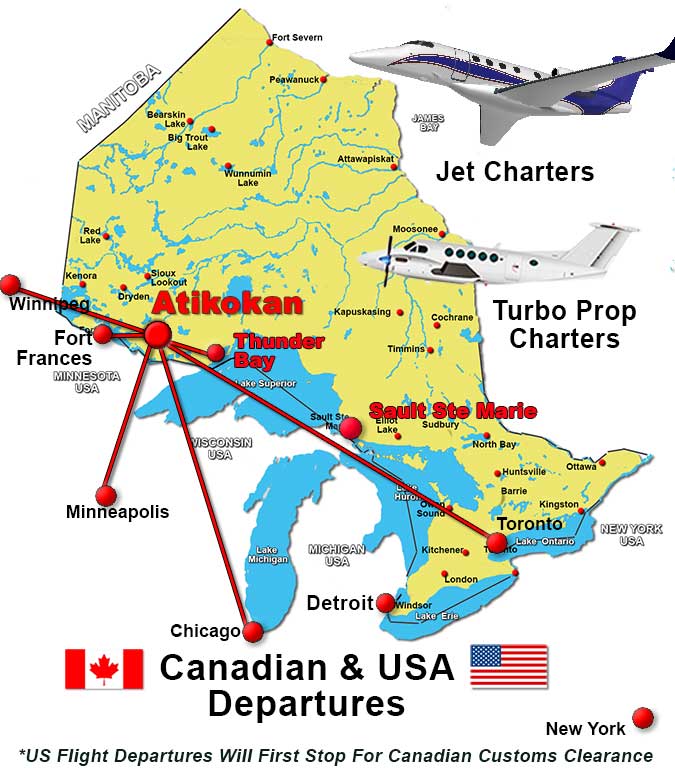 Atikokan Charter Flights